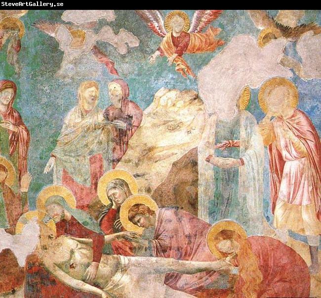 GIOTTO di Bondone Scenes from the New Testament: Lamentation